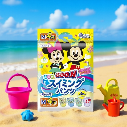 GOO.N Schwimmwindeln M 6 – 12 kg, 4 Stück