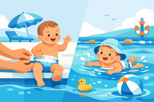 Ab wann Badewindeln nutzen? Sicher schwimmen