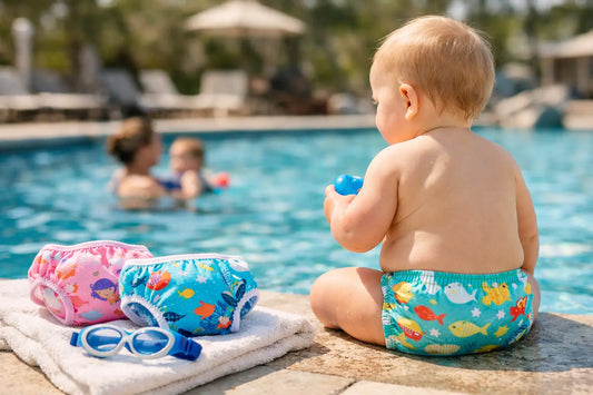 Schwimmwindeln Baby kaufen - worauf es ankommt