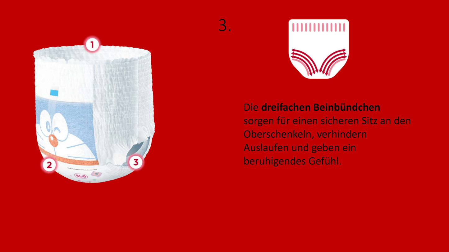 MamyPoko Pants L 9-15 kg, 62 Stück